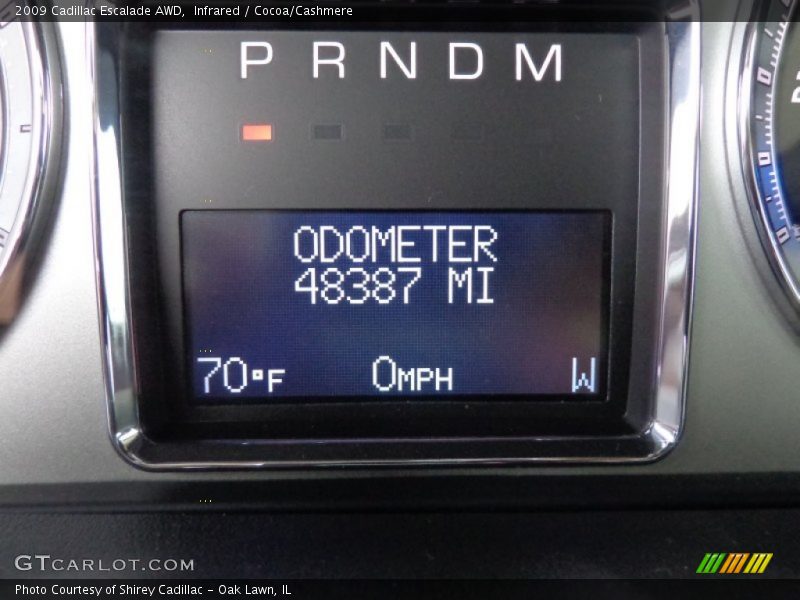 Infrared / Cocoa/Cashmere 2009 Cadillac Escalade AWD