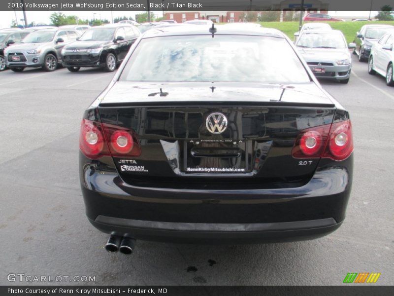 Black / Titan Black 2010 Volkswagen Jetta Wolfsburg Edition Sedan