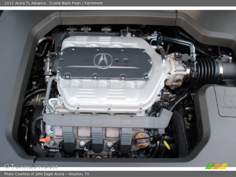 Crystal Black Pearl / Parchment 2013 Acura TL Advance