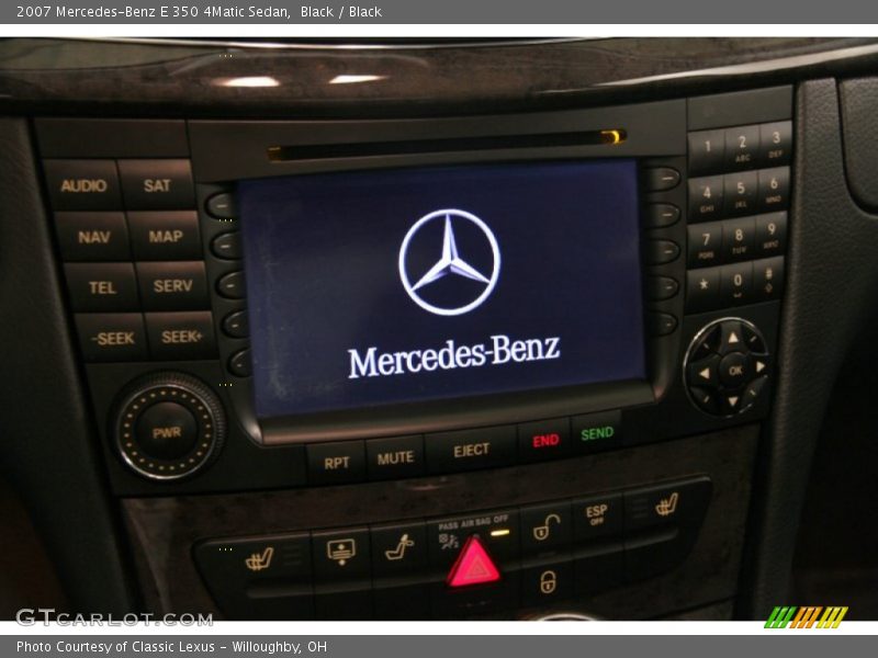 Black / Black 2007 Mercedes-Benz E 350 4Matic Sedan