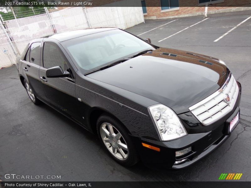 Black Raven / Light Gray 2007 Cadillac STS V6