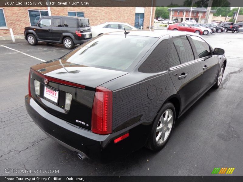 Black Raven / Light Gray 2007 Cadillac STS V6