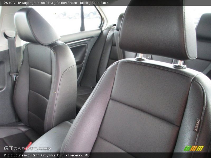 Black / Titan Black 2010 Volkswagen Jetta Wolfsburg Edition Sedan