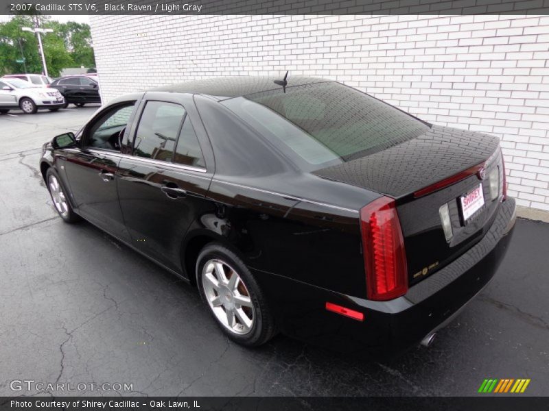 Black Raven / Light Gray 2007 Cadillac STS V6