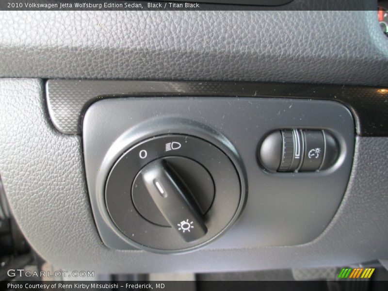Black / Titan Black 2010 Volkswagen Jetta Wolfsburg Edition Sedan