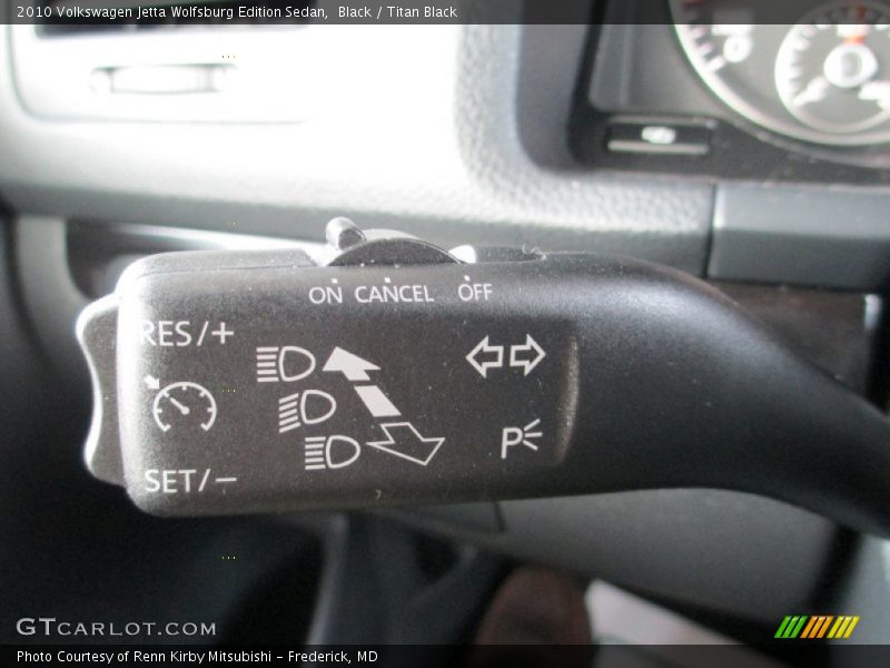 Black / Titan Black 2010 Volkswagen Jetta Wolfsburg Edition Sedan