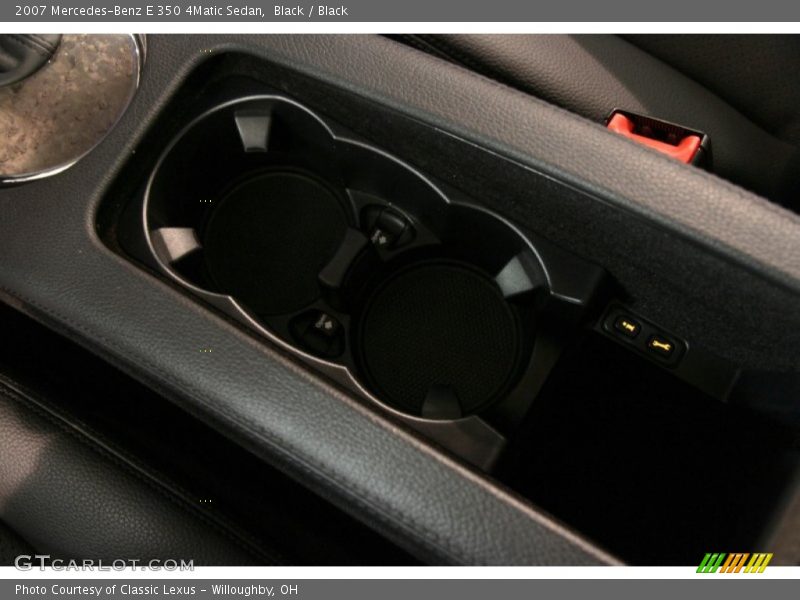 Black / Black 2007 Mercedes-Benz E 350 4Matic Sedan