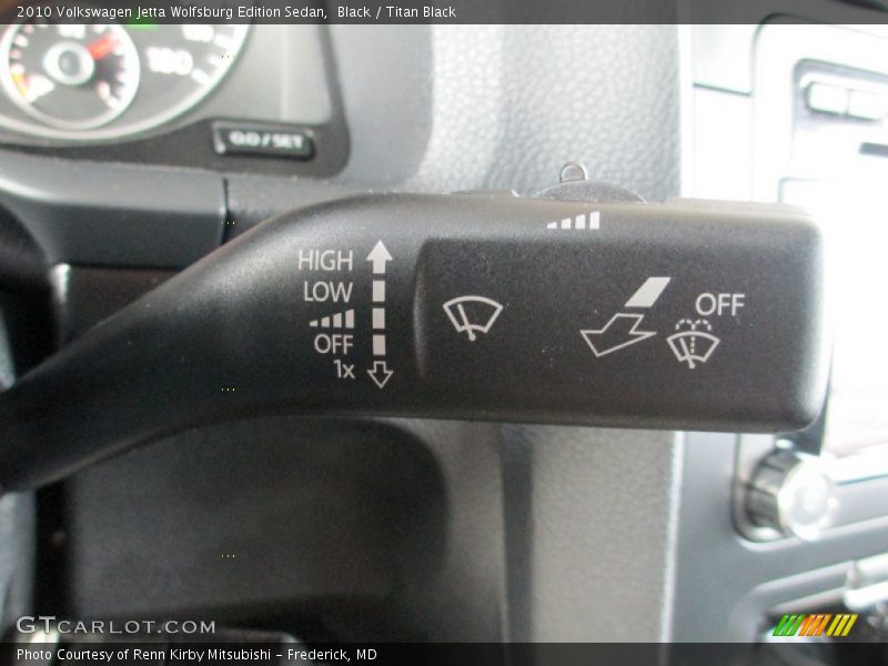 Black / Titan Black 2010 Volkswagen Jetta Wolfsburg Edition Sedan