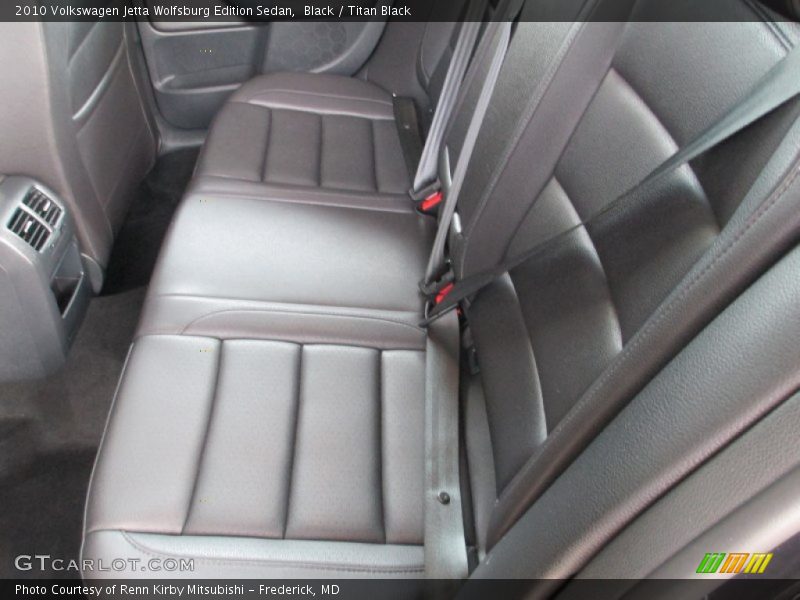 Black / Titan Black 2010 Volkswagen Jetta Wolfsburg Edition Sedan
