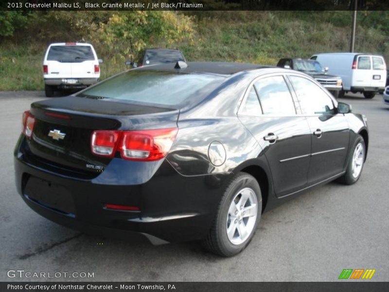 Black Granite Metallic / Jet Black/Titanium 2013 Chevrolet Malibu LS