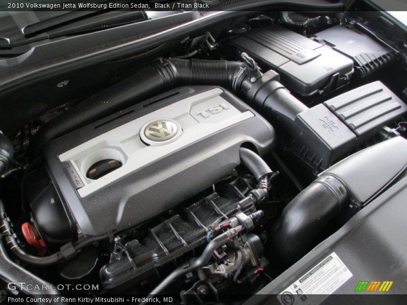 Black / Titan Black 2010 Volkswagen Jetta Wolfsburg Edition Sedan