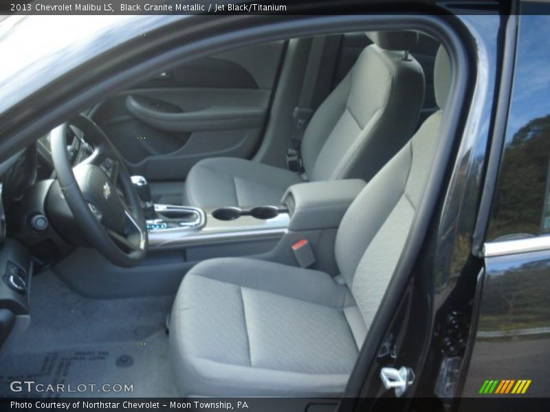 Black Granite Metallic / Jet Black/Titanium 2013 Chevrolet Malibu LS