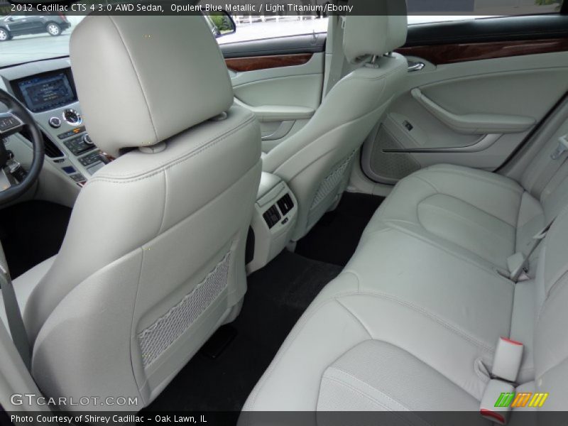 Opulent Blue Metallic / Light Titanium/Ebony 2012 Cadillac CTS 4 3.0 AWD Sedan