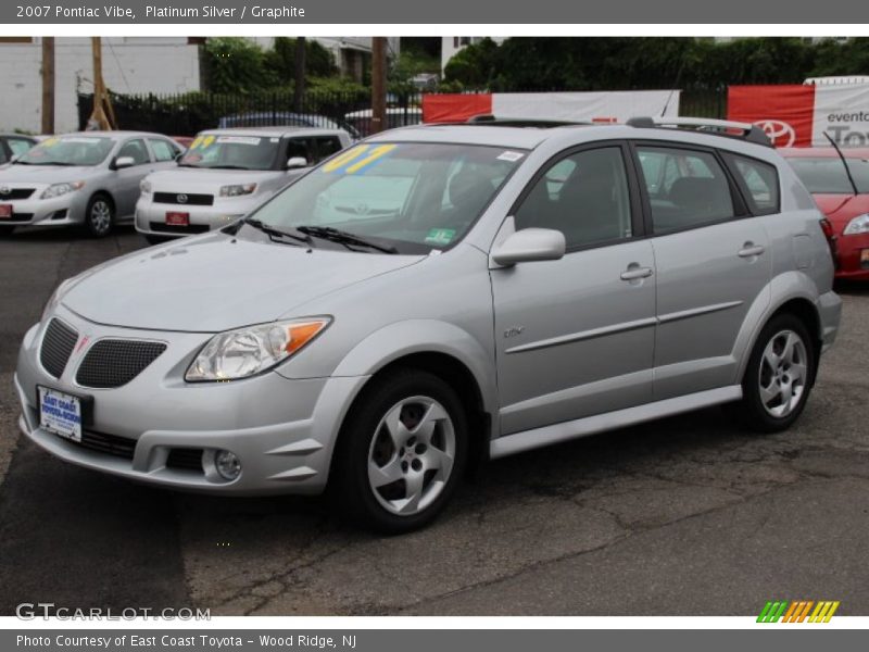 Platinum Silver / Graphite 2007 Pontiac Vibe