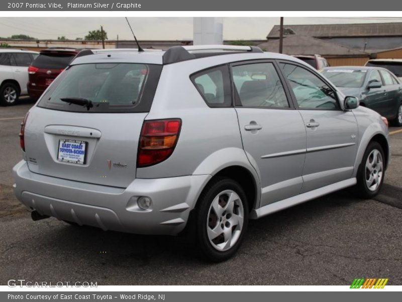 Platinum Silver / Graphite 2007 Pontiac Vibe