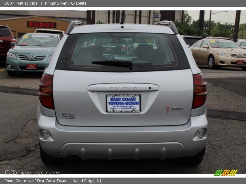 Platinum Silver / Graphite 2007 Pontiac Vibe