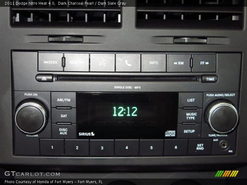 Dark Charcoal Pearl / Dark Slate Gray 2011 Dodge Nitro Heat 4.0