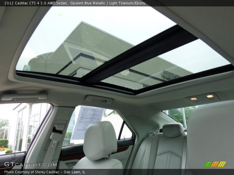 Opulent Blue Metallic / Light Titanium/Ebony 2012 Cadillac CTS 4 3.0 AWD Sedan