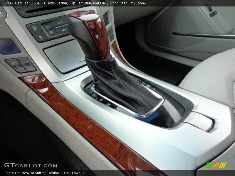 Opulent Blue Metallic / Light Titanium/Ebony 2012 Cadillac CTS 4 3.0 AWD Sedan