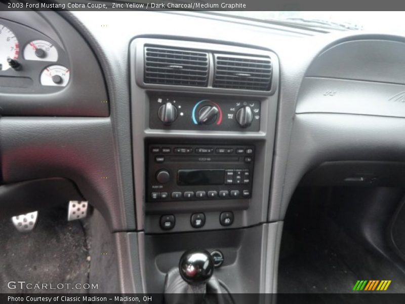 Controls of 2003 Mustang Cobra Coupe