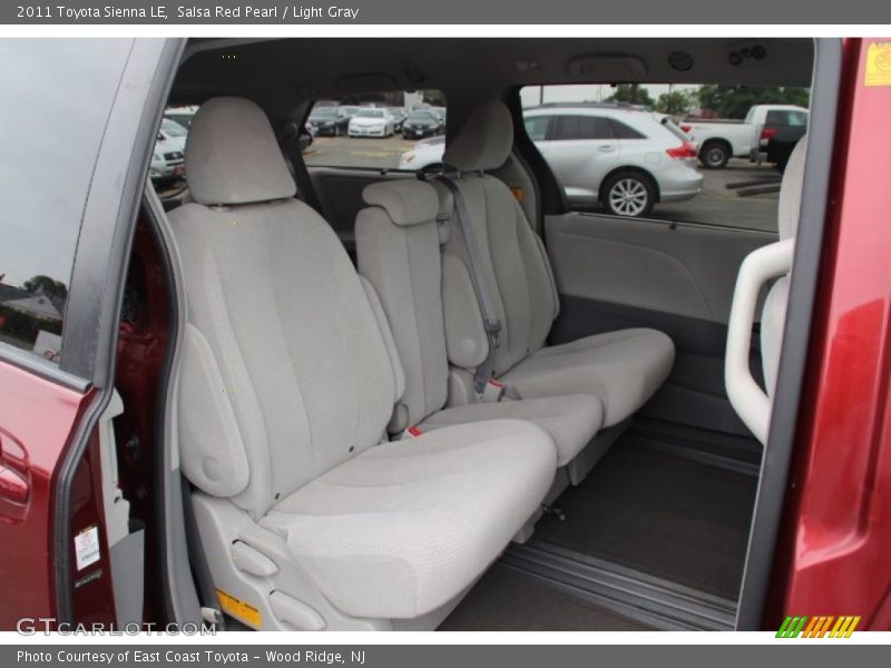 Salsa Red Pearl / Light Gray 2011 Toyota Sienna LE