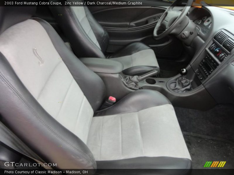 Front Seat of 2003 Mustang Cobra Coupe