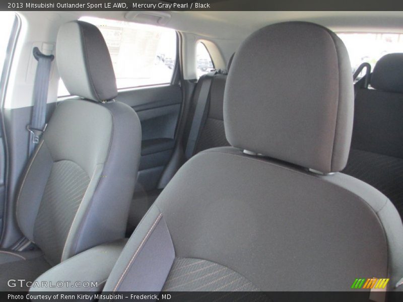 Mercury Gray Pearl / Black 2013 Mitsubishi Outlander Sport LE AWD