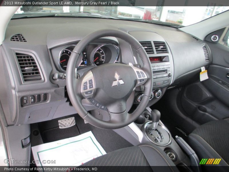  2013 Outlander Sport LE AWD Black Interior