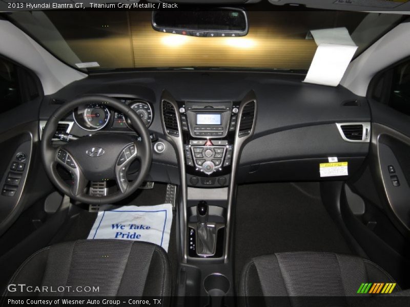 Titanium Gray Metallic / Black 2013 Hyundai Elantra GT