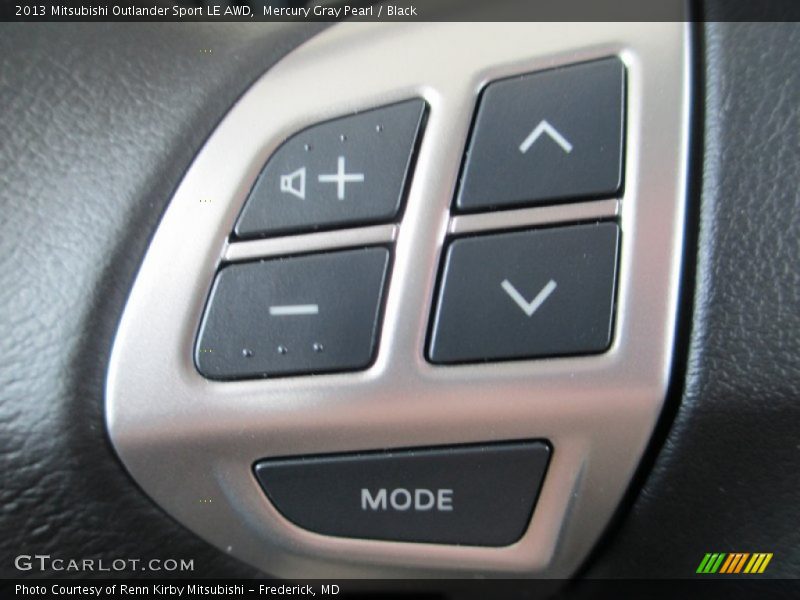 Controls of 2013 Outlander Sport LE AWD