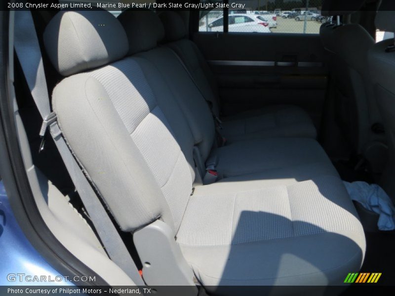 Marine Blue Pearl / Dark Slate Gray/Light Slate Gray 2008 Chrysler Aspen Limited