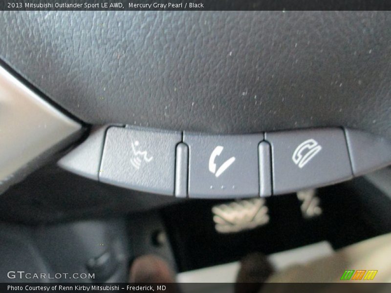 Mercury Gray Pearl / Black 2013 Mitsubishi Outlander Sport LE AWD