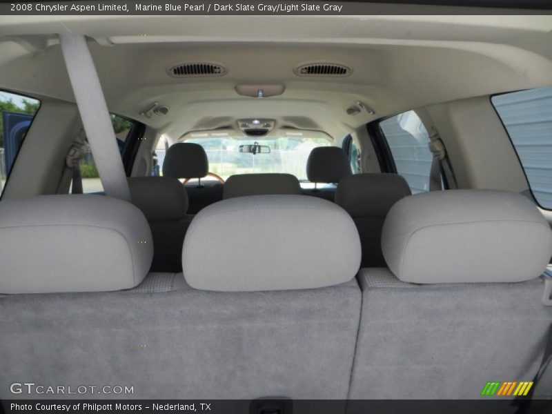 Marine Blue Pearl / Dark Slate Gray/Light Slate Gray 2008 Chrysler Aspen Limited