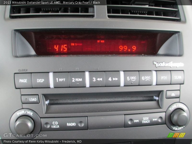 Audio System of 2013 Outlander Sport LE AWD