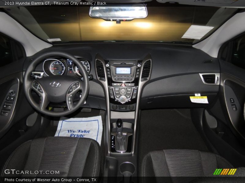 Titanium Gray Metallic / Black 2013 Hyundai Elantra GT