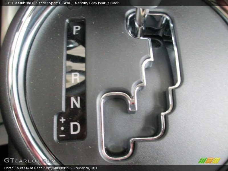 Mercury Gray Pearl / Black 2013 Mitsubishi Outlander Sport LE AWD
