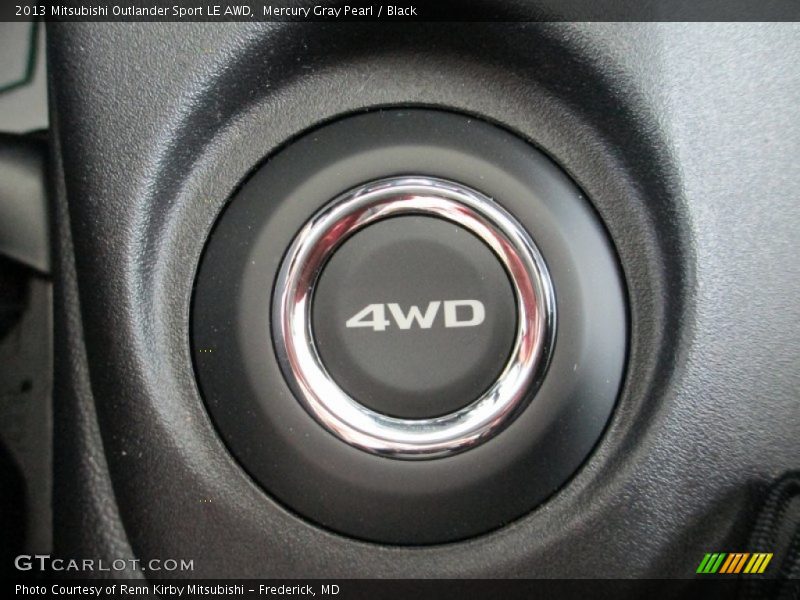 Controls of 2013 Outlander Sport LE AWD