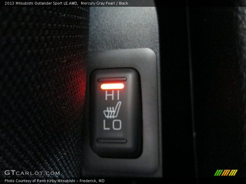 Controls of 2013 Outlander Sport LE AWD