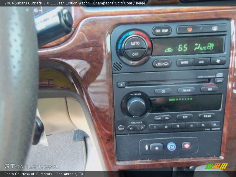 Champagne Gold Opal / Beige 2004 Subaru Outback 3.0 L.L.Bean Edition Wagon