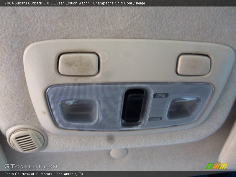 Champagne Gold Opal / Beige 2004 Subaru Outback 3.0 L.L.Bean Edition Wagon