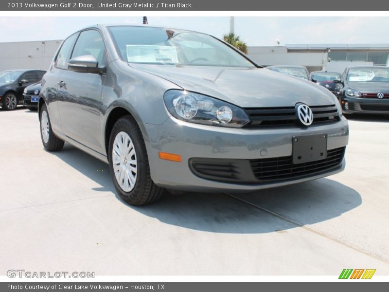 United Gray Metallic / Titan Black 2013 Volkswagen Golf 2 Door
