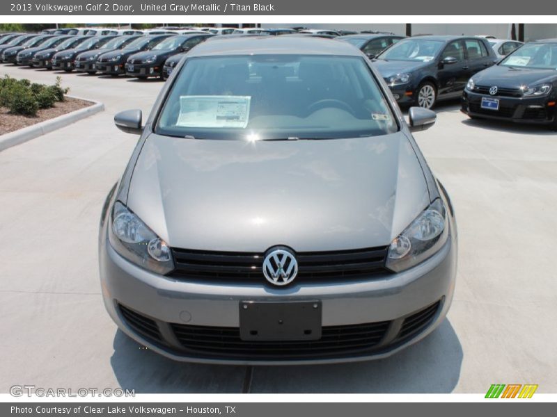 United Gray Metallic / Titan Black 2013 Volkswagen Golf 2 Door