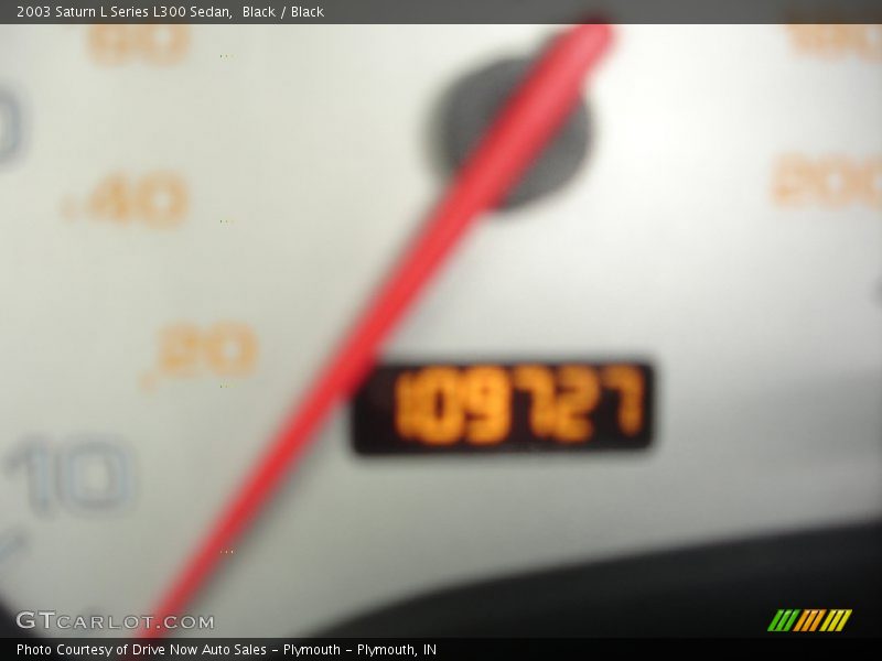 Black / Black 2003 Saturn L Series L300 Sedan