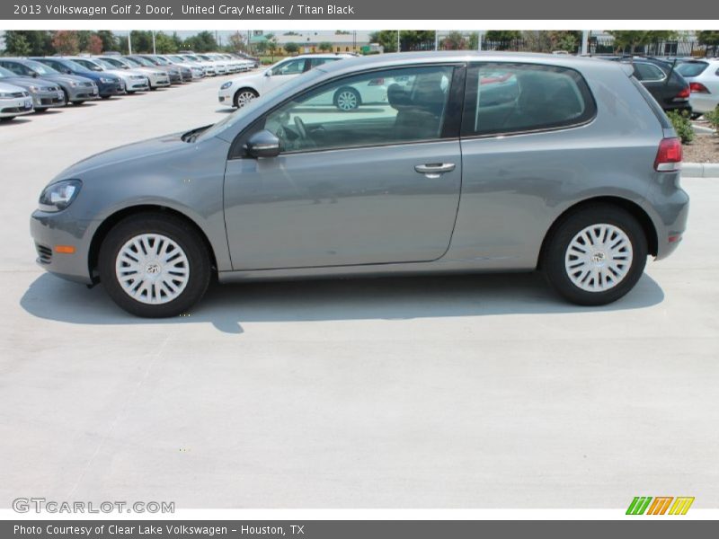 United Gray Metallic / Titan Black 2013 Volkswagen Golf 2 Door