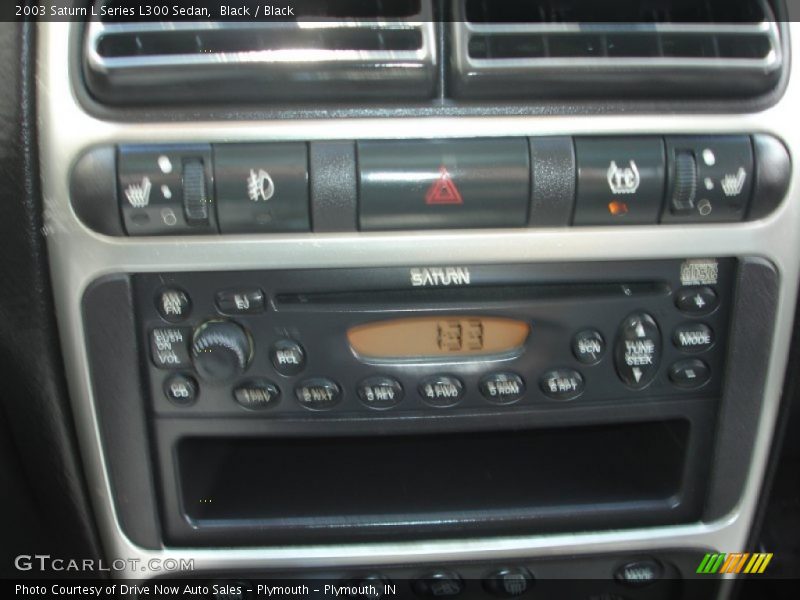 Black / Black 2003 Saturn L Series L300 Sedan