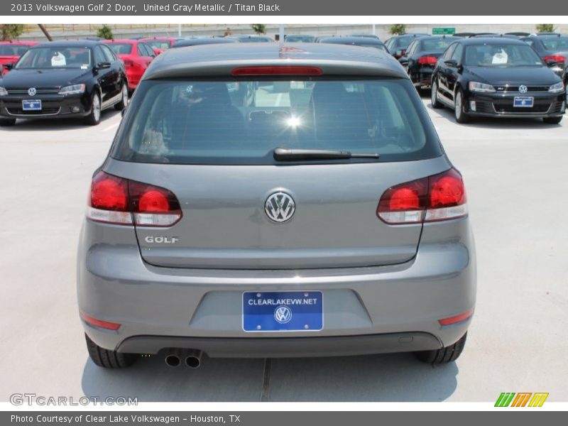United Gray Metallic / Titan Black 2013 Volkswagen Golf 2 Door