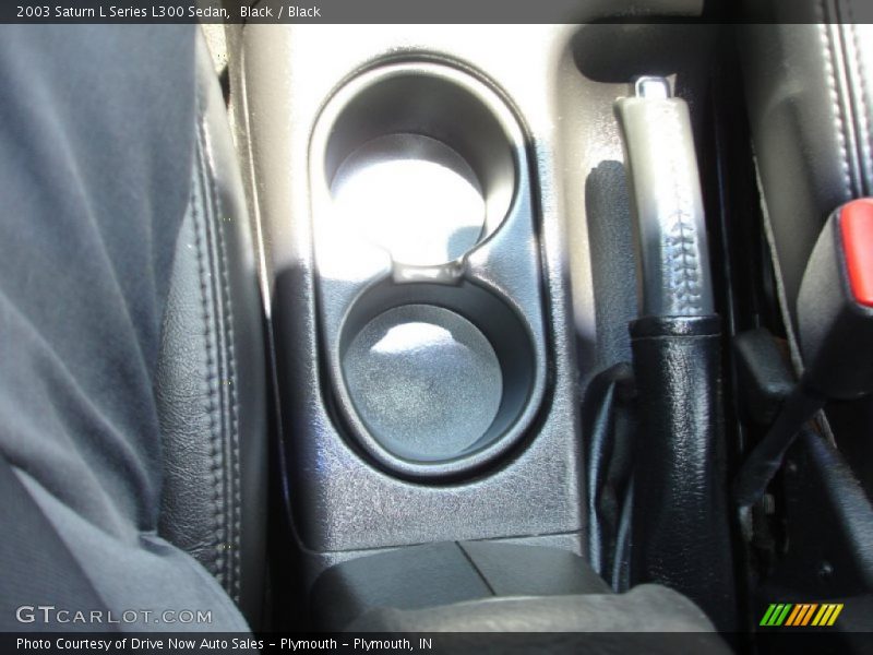 Black / Black 2003 Saturn L Series L300 Sedan