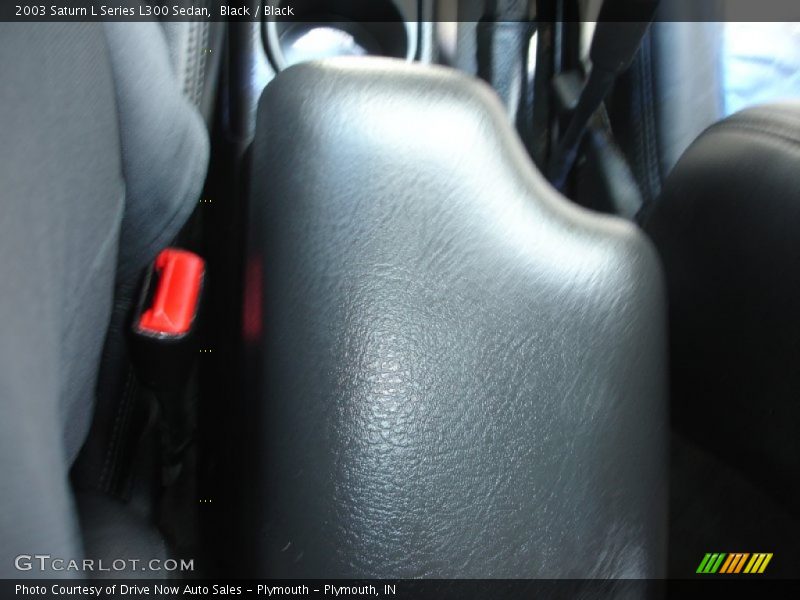 Black / Black 2003 Saturn L Series L300 Sedan