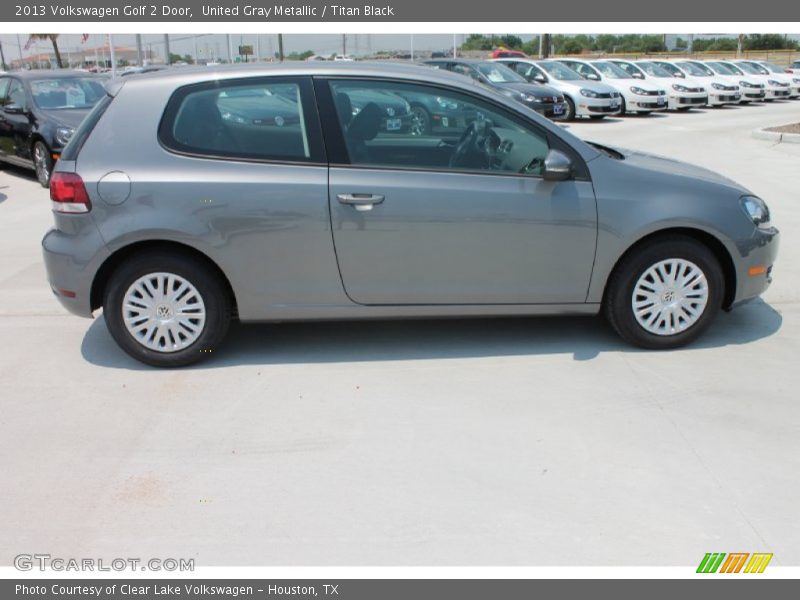 United Gray Metallic / Titan Black 2013 Volkswagen Golf 2 Door
