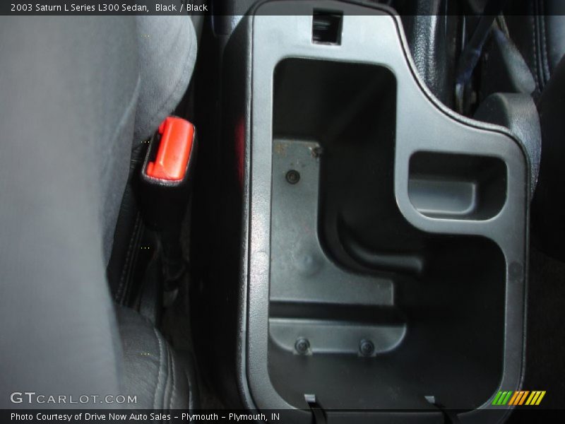 Black / Black 2003 Saturn L Series L300 Sedan